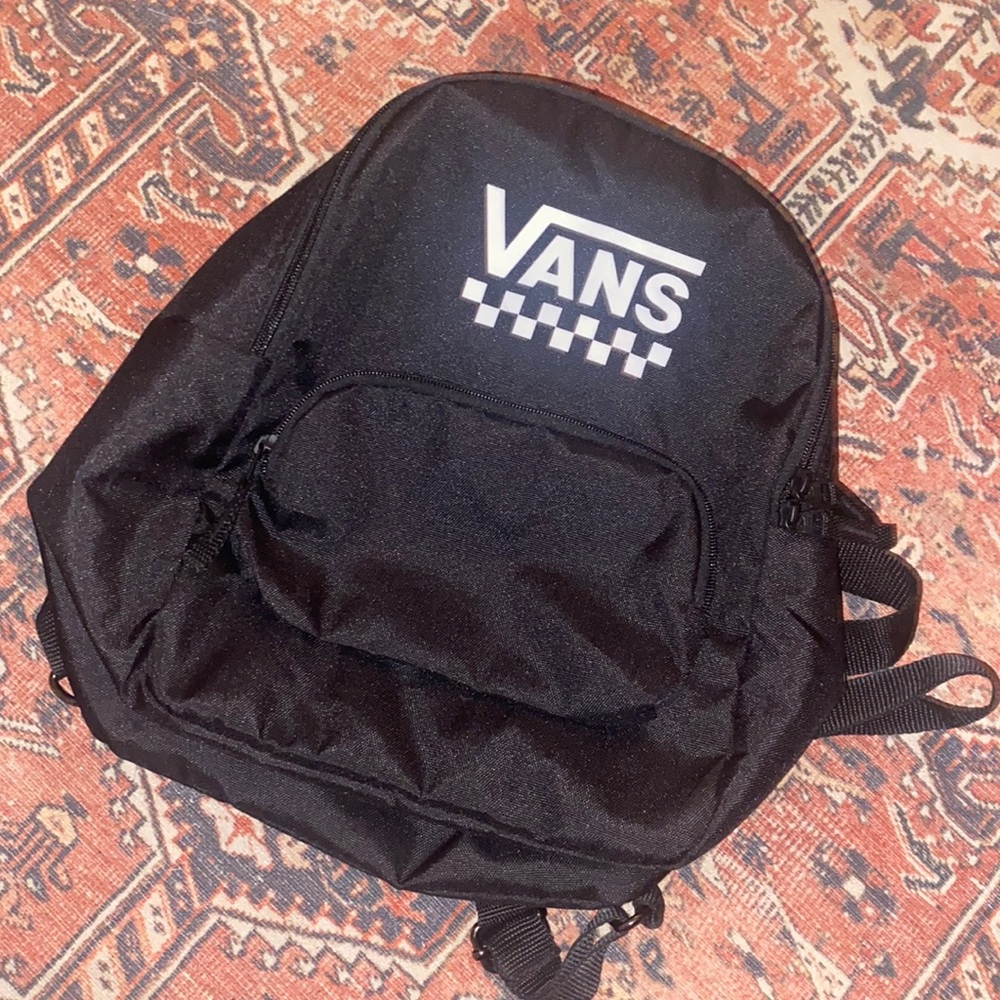 Black Vans backpack